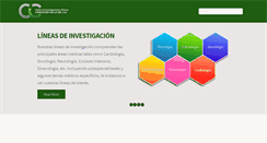 Desktop Screenshot of centrodeinvestigacionesclinicas.org